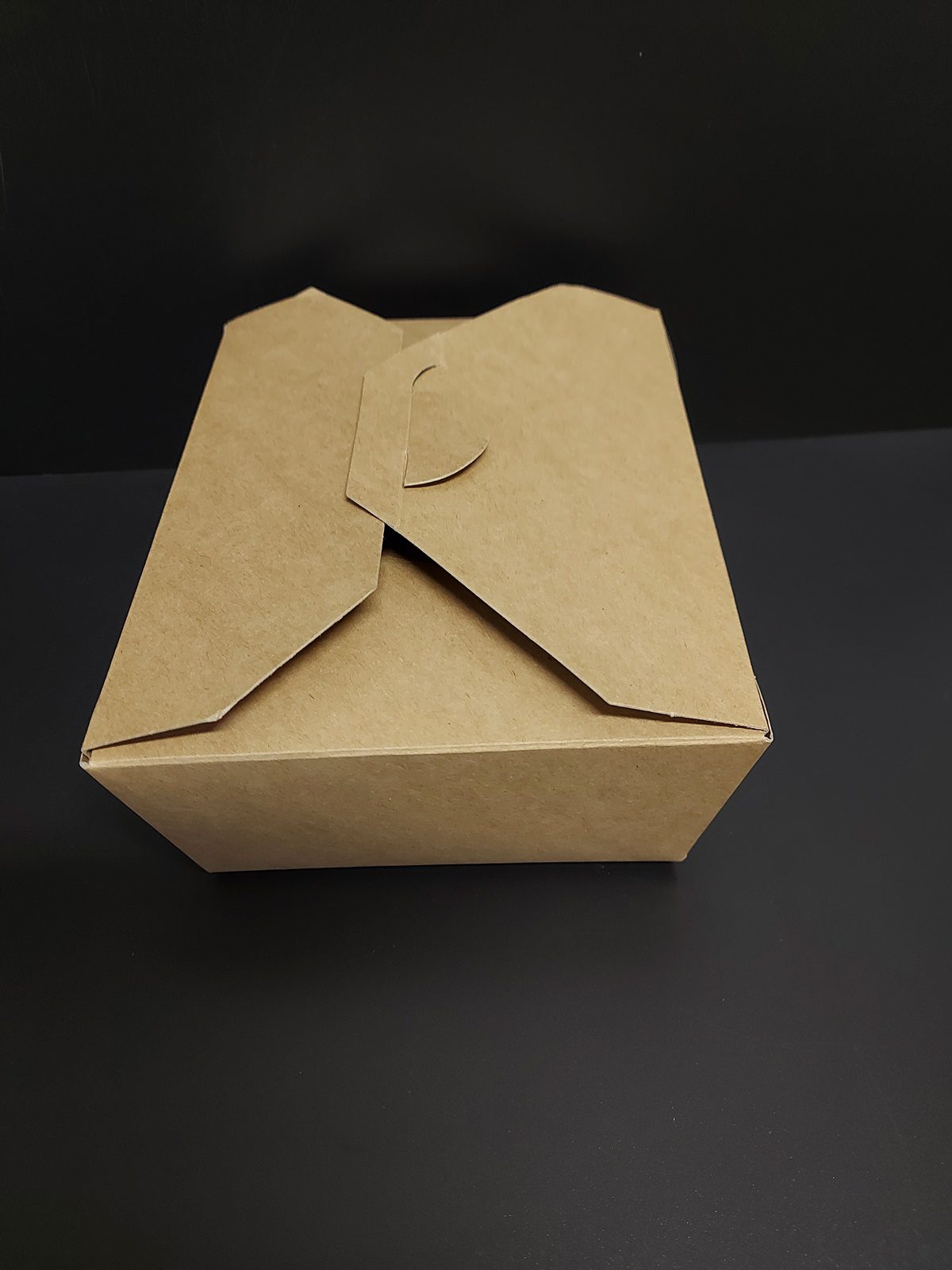 Box na jídlo s chlopněmi KRAFT 2000 ml (50 ks) - Obrázek 2