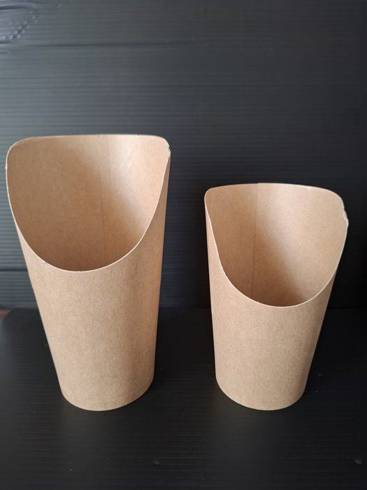 Kornout papírový Eko KRAFT na hranolky 350 ml (50 ks) - Obrázek 4