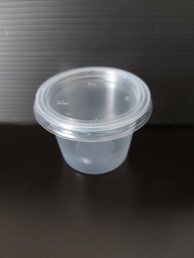 Kelímek plastový PP na dresing kulatý 100 ml, transparentní (100 ks) - Obrázek 4