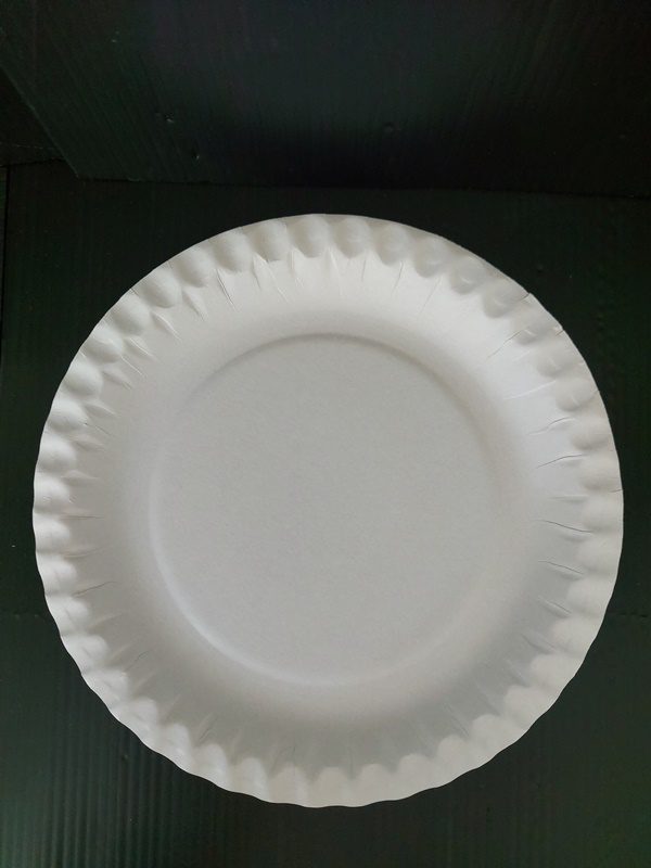 Talíř papírový bílý mělký 18 cm (100 ks) - Obrázek 2